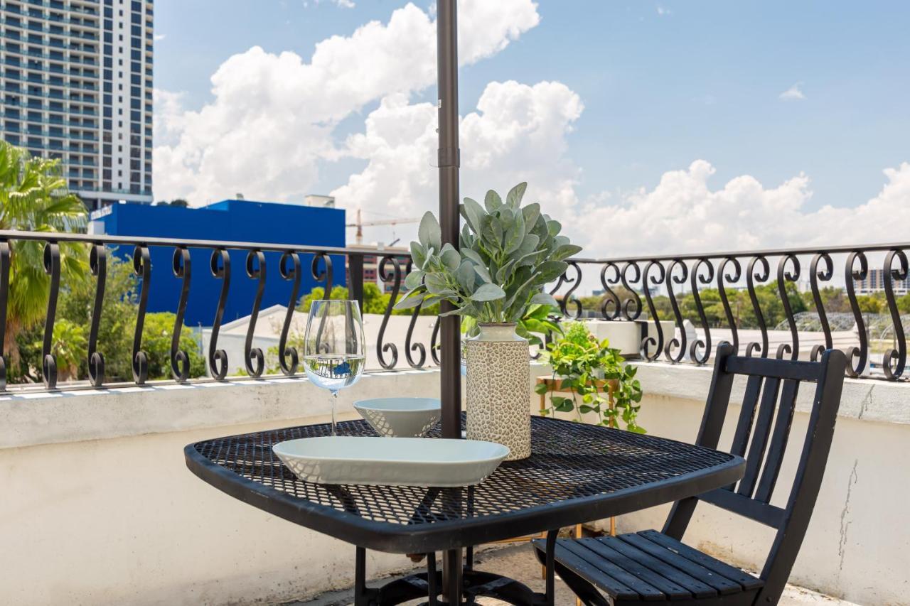 Home Miami Downtown With Balcony - 5 Minutes From Wynwood & Port - Art District Near Beach エクステリア 写真